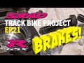 1996 #GSXR 750 #SRAD Track Bike EP: 21 - Complete Rear Brake Rebuild. #retrosuperbike