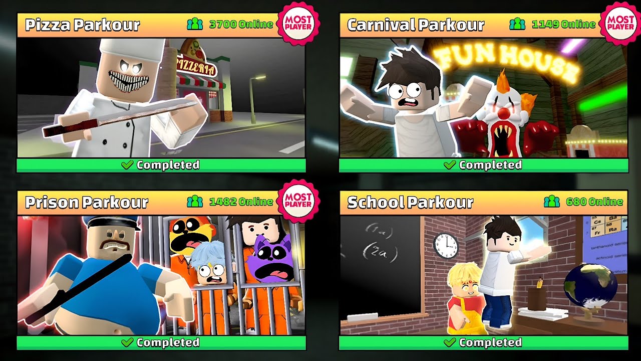 Parkour Master Escape Game - Chapter 1,2,3,4 Gameplay Walkthrough Part 13 (Android, iOS)