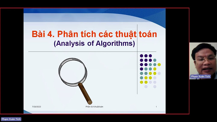 Bài tập tính độ phức tạp của giải thuật năm 2024