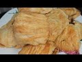 Слоёная самса в тандыре / Qat-qat somsa tandirda tayyorlash recepti/ рассыпчатое слоёное тесто