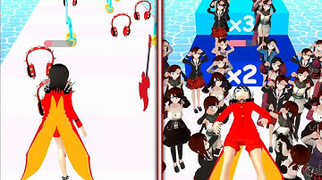 SuperStar Run 🎸🎺🎻 All Levels Gameplay Android,ios