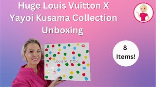 Huge Louis Vuitton X Yayoi Kusama Unboxing