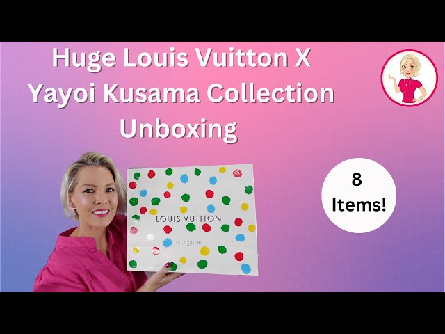 LV x YK Double Unboxing  Louis Vuitton x Yayoi Kusama Unboxing