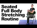 Relaxing Full Body Stretching Routine for Stress & Anxiety Relief, Seated