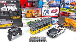 Unboxing City Rc School Bus, Rc Glorious Police Car 1:18 Scale, Thomas And friends