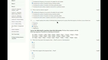 Learning Analytical Tools Nptel Week 6 Assignment
