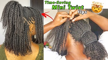 You Will Never Waste Time Doing Mini Twists Again! Follow These Pointers To Save Time & Strength
