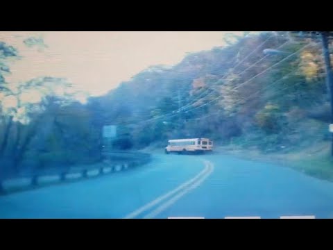 SHOCKING: Dashcam video shows moment school bus crashes into creek