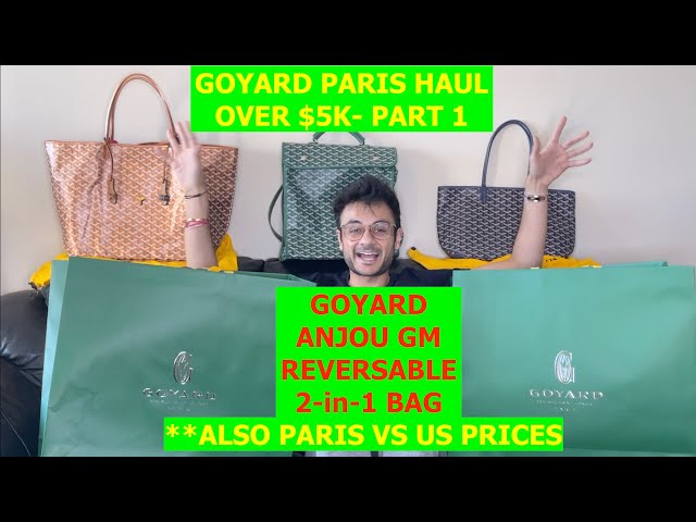 Goyard Gang Gabbing - Fake Vs Real Anjou - 20+ ways to tell on Goyard Anjou  Mini Tote 