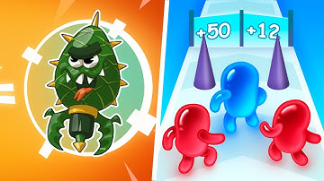 Join Blob Clash 3D | Bomb Evolution - 123456789 Gameplay Walkthrough Max Levels (Part 01)