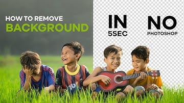 Remove Background From Photos in Just 5 SECONDS !! | The EASY Background Remover