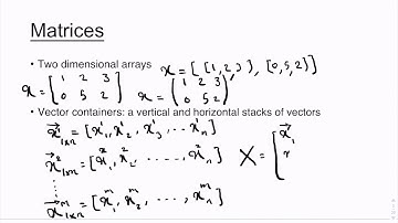 Introduction to Data Science, Basics of linear algebra: matrices, lecture 4