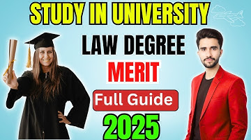 UOG Law Degree Merit Kitna Hai? ⚖️ | UOG New Admission 2025 Guide 🎓