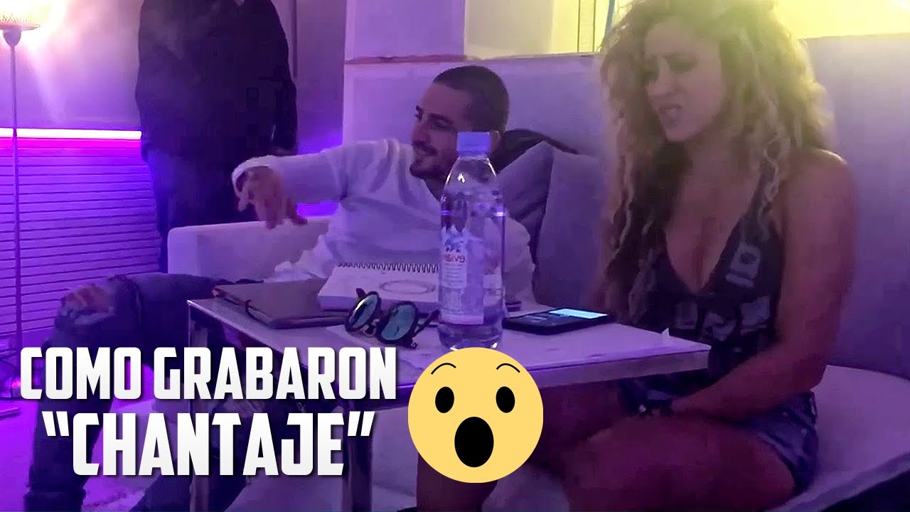 Maluma y Shakira Grabando 