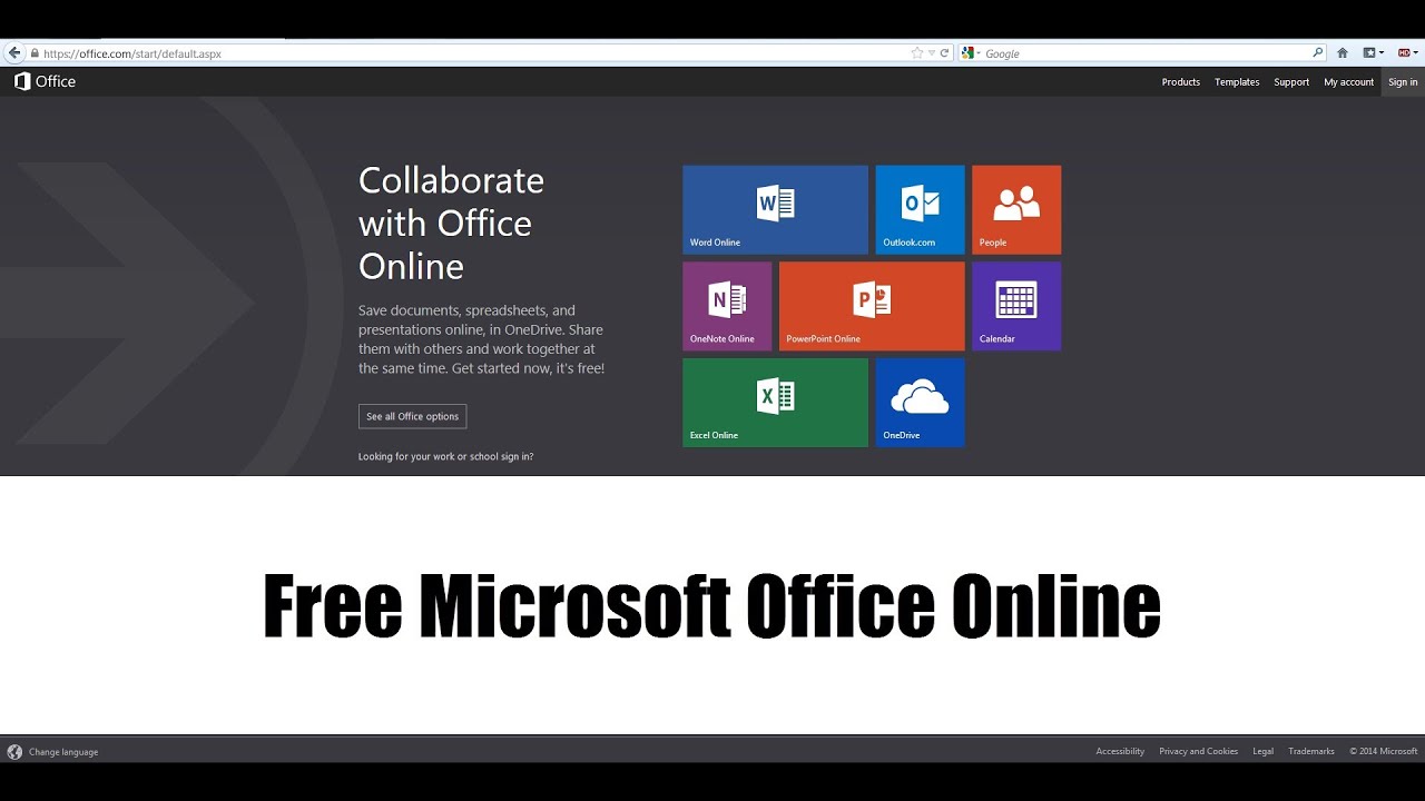 microsoft office online