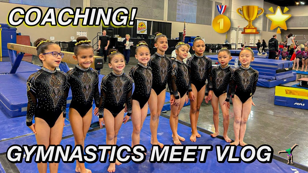 COACHING GYMNASTICS MEET VLOG! YouTube