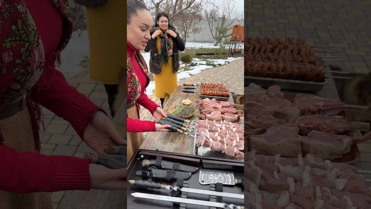 Steaks and Skewers! Mouthwatering Meat Selection Unveiled with Bold Flair