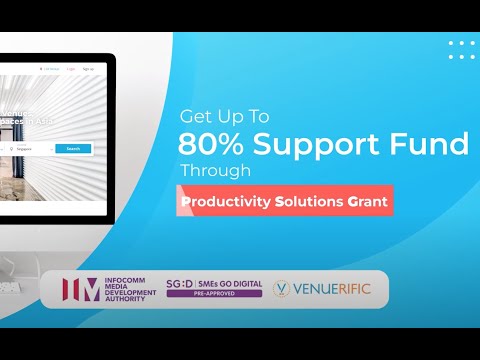 80% Off Venuerific Solution - Productivity Solutions Grant