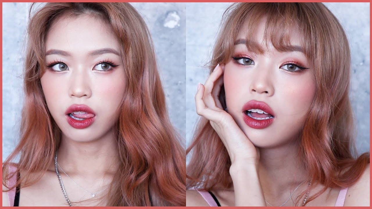 🌴LA 햇살 아래 코랄로즈 메이크업 💕(with MAC) // Coral Rose Makeup Look in LA