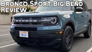 Ford Bronco Sport Big Bend Full Review (GOAT Modes, Cargo Measurements, Passenger Space, + More!)