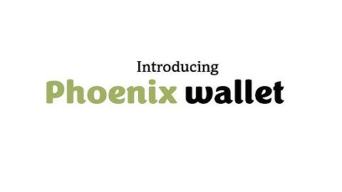 Phoenix wallet