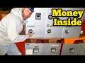 Found Abandoned CHANGE MACHINE With Money / Trash Picking For Resale