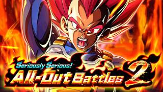 STAGE 5 VS. ULTRA SUPERVILLAIN GOD VEGETA! SERIOUSLY SERIOUS! ALL-OUT BATTLES 2! (Dokkan Battle)