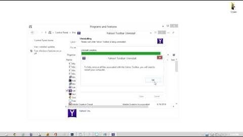 How to uninstall Yahoo! Toolbar (Removal Guide)