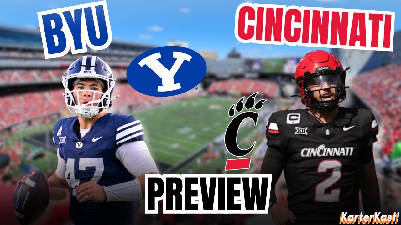 BYU HANGING ON FOR THEIR CFP LIVES | BYU VS. CINCINNATI PREVIEW - YouTube