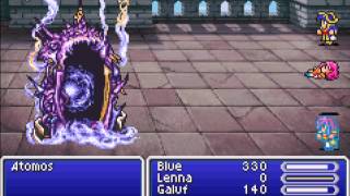 Ffva Open Fire Boss Rush - Atomos