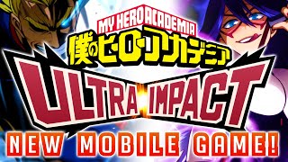 NEW MY HERO ACADEMIA MOBILE GAME! Boku No Hero Academia Ultra Impact! screenshot 2