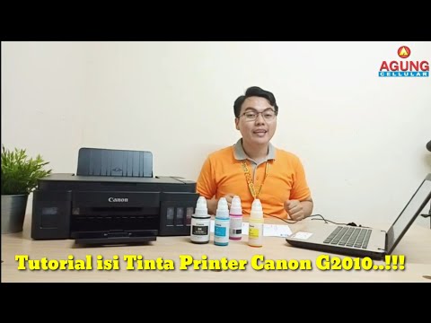 Cara mengisi ulang tinta di Cartridge Canon Ip2770.. 