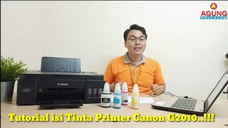 cara setting pertama printer epson L3210 baru. cara isi tinta epson L3210