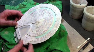 AMT Star Trek Enterprise B Build Part 3
