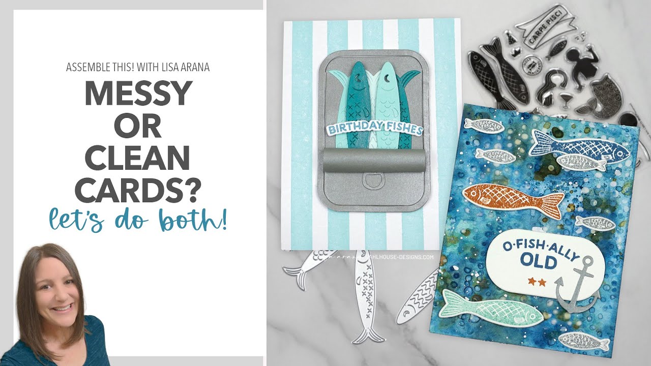 Feeling Fishy & Trying 2 Styles of Cards!