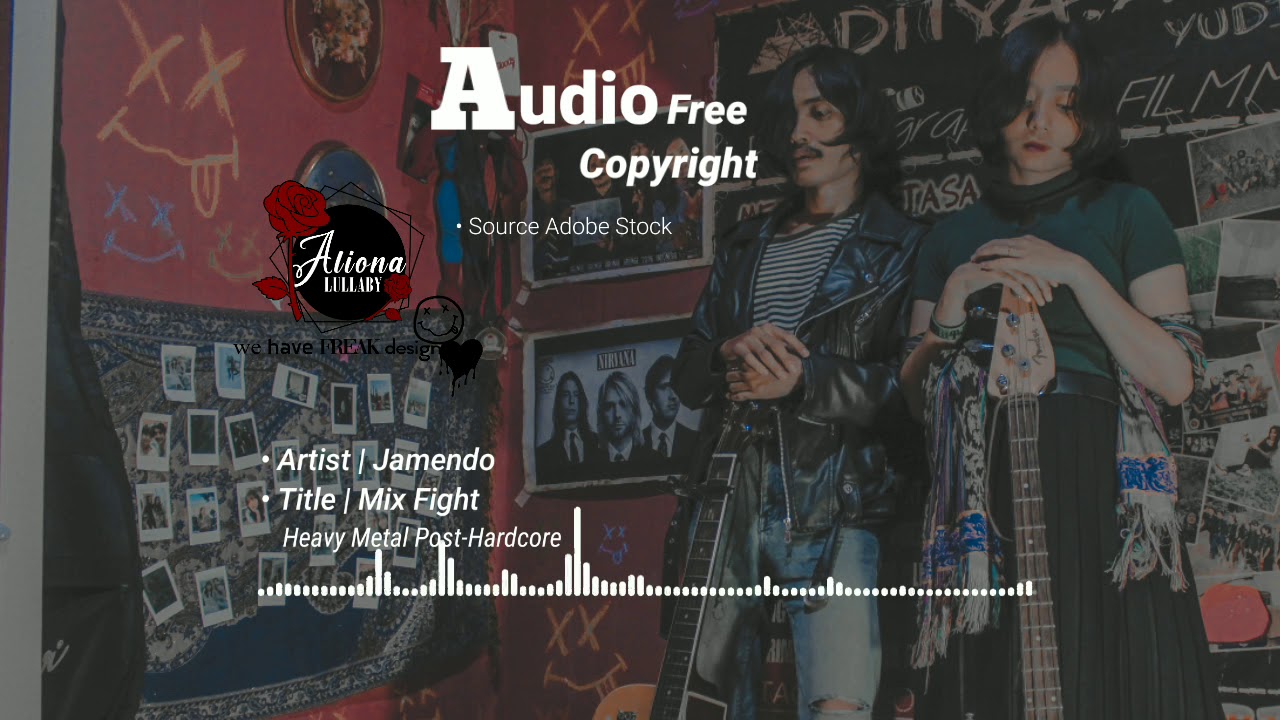 Free Background Music For Youtube! Heavy Metal Post-Hardcore Theme [No Copyright Music] Free to use