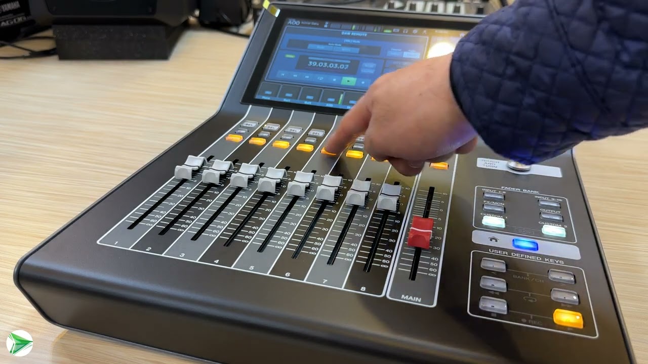 Yamaha DM3 Digital Mixer. Cubase12 DAW mode. 100mm Mororized Fader