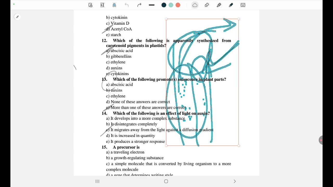 Botany MCQs Lec ( 11 ) part 1,2