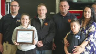 Lewiston woman meets EMTs who saved her life