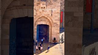 Jaffa Gate,Exploring Jerusalem from a different perspective on the Ramparts Walk #Israel #holyland