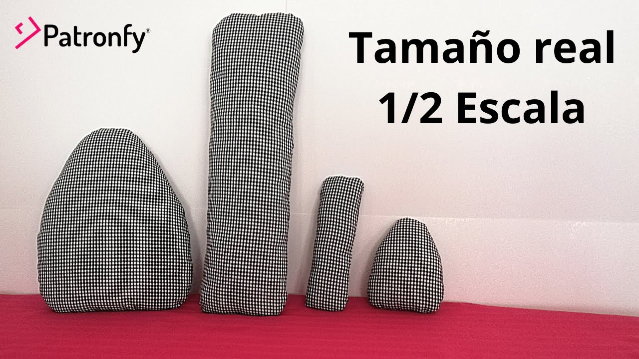 Cojines de Sastre esenciales para planchar | Patrones a tamaño real y media escala.