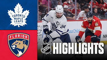 Maple Leafs vs. Panthers | NHL Highlights | December 02, 2025