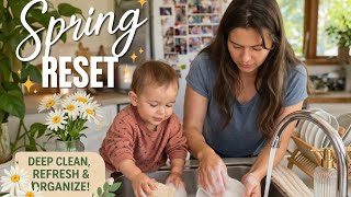 🌼 Spring Home Reset 🌿 Deep Clean & Refresh with Me | Mom Life Reset