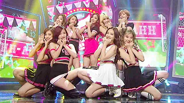 "Goodbye Stage" TWICE - OOH-AHH (Like OOH-AHH) @ Popular song Inkigayo 20151129