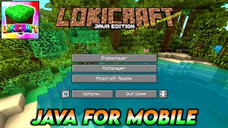 Lokicraft Java Edition Game Released For Mobile 🤩 || Lokicraft New Update screenshot 1