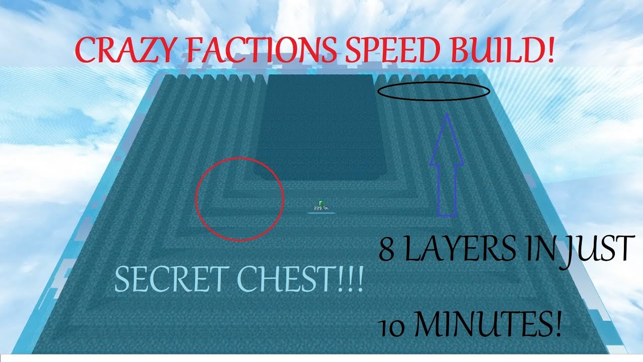 Minecraft Factions - Speed Building The Faction Home - YouTube