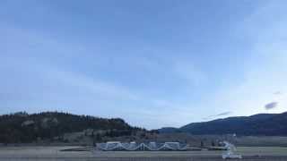 Time lapse of the CHIME telescope at DRAO 4K 15fps