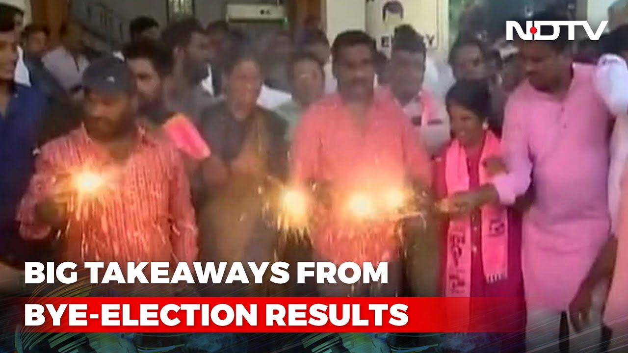 BJP Wins 4 Key Polls But Loses To KCR, Blow For Team Nitish