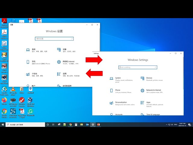How to change system language on Windows 10 class=