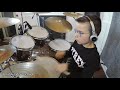 Lorenzo zichittella in im yours drum cover  dario li voti drum school 201920